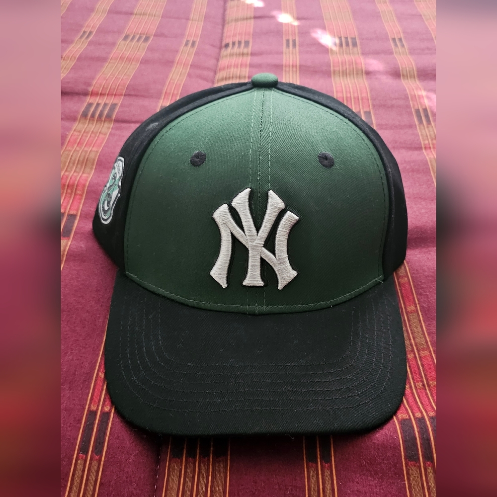 NY Yankees Baseball HARRY POTTER Cap Hat SLYTHERIN * RARE